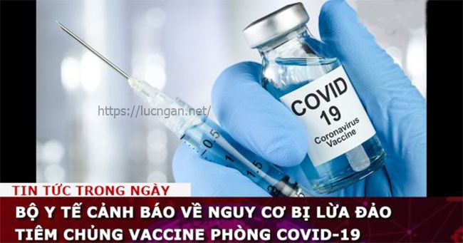 Bộ Y Tế cảnh báo tình trạng lừa đảo tiêm vaccine phòng Covid-19